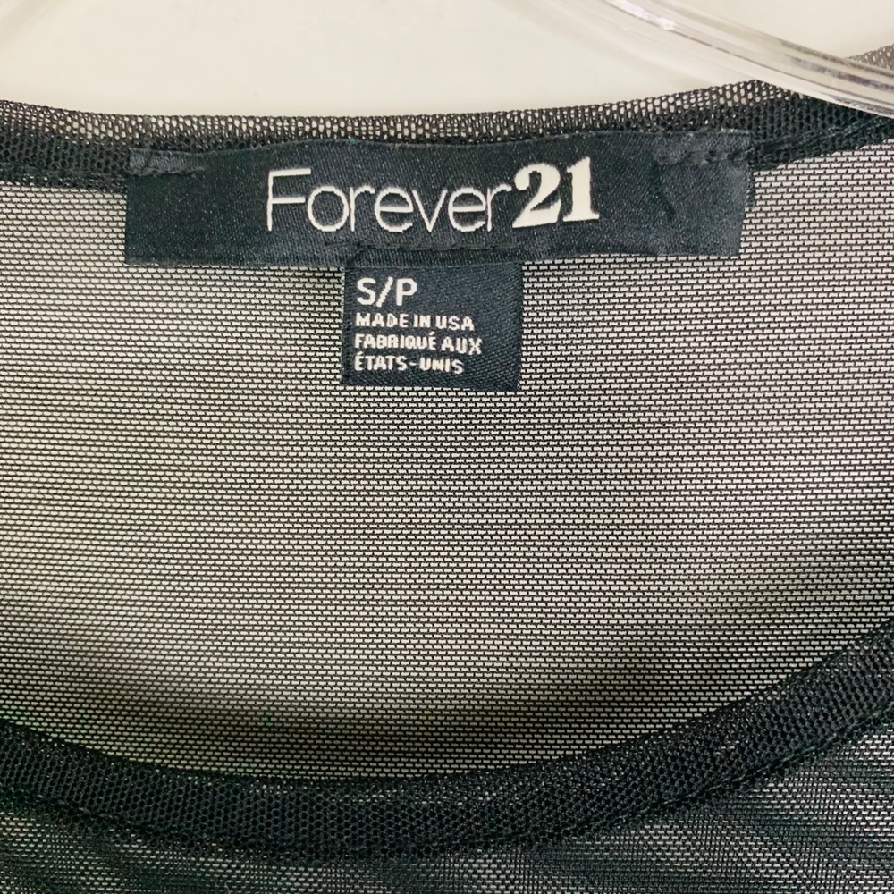 Forever 21 Black Blue party cocktail dress - Picture 9 of 10